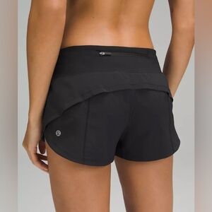 Lululemon Low Rise Speed Up Shorts 2.5” - Size 8